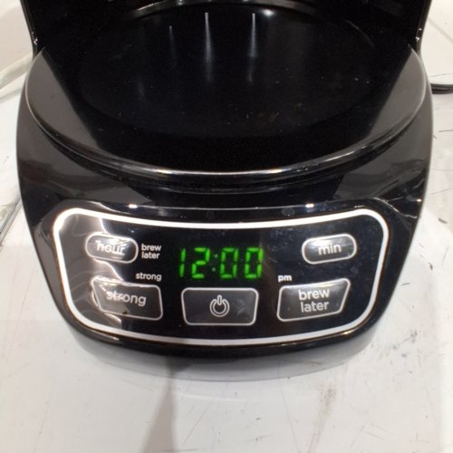 BLACK DECKER 12-CUP PROGRAMMABLE COFFEEMAKER - BLACK (MODEL: CM1160B) image 2