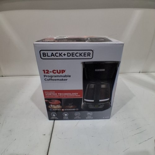 BLACK DECKER 12-CUP PROGRAMMABLE COFFEEMAKER - BLACK (MODEL: CM1160B) image 5