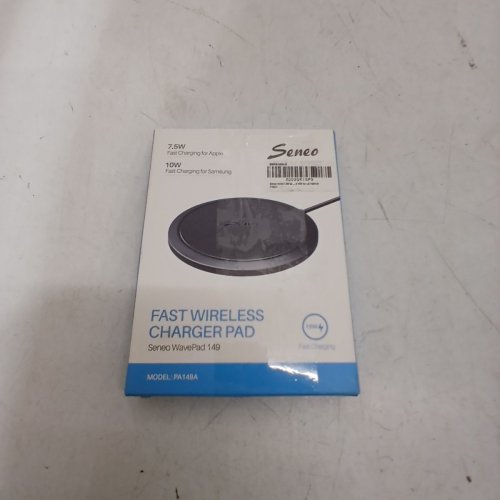 SENEO WAVEPAD FAST WIRELESS CHARGER PAD- 15W - BLACK (MODEL: PA149A) image 4