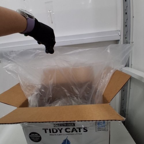 PURINA TIDY CATS LIGHTWEIGHT MULTI-CAT CLUMPING LITTER WITH GLADE CLEAR SPRINGS - 8.5KG image 2
