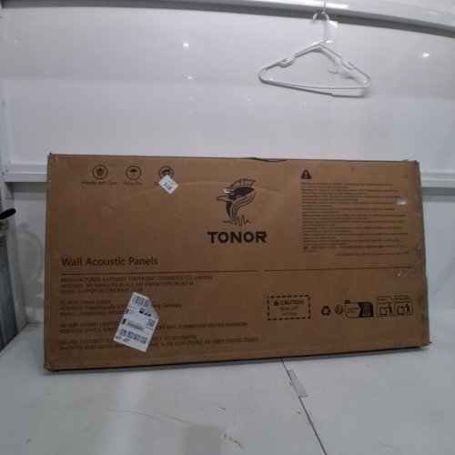 4PK TONOR WOOD ACOUSTIC WALL PANELS - 2FT X 4FT - BLACK image 4