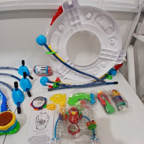 BABY EINSTEIN NEIGHBORHOOD SYMPHONY ACTIVITY JUMPER INFANT ENTERTAINER WITH LIGHTS / MELODIES - AGE 6MO+ - 25LBS CAP - MULTICOLOUR (MODEL: 10504-ES) image 6