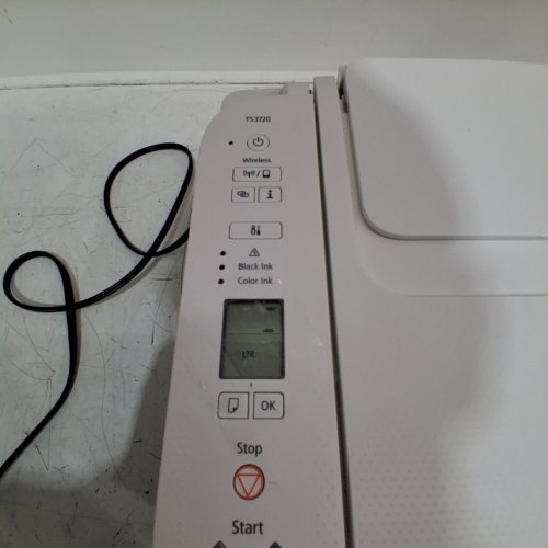 CANON PIXMA WIRELESS ALL-IN-ONE COLOUR PRINTER - WHITE (MODEL: TS3720) image 2