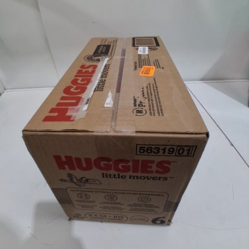 108PK HUGGIES® LITTLE MOVERS DIAPERS - SIZE 6 image 3