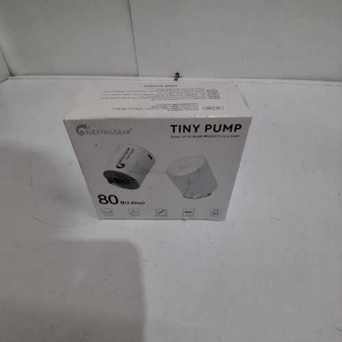 FLEXTAILGEAR TINY/ULTRA-MINI PORTABLE AIR PUMP - 1300MAH - WHITE - (MODEL: TY1360) image 4