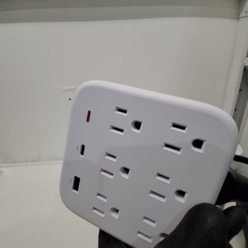 DEALWORTHY 6-OUTLET SURGE PROTECTOR WALL TAP - WHITE image 2
