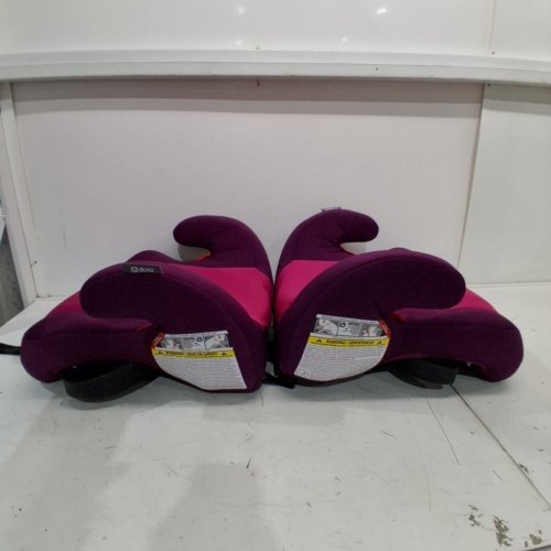 2PK DIONO SOLANA 2 BACKLESS BOOSTER CAR SEAT - PURPLE/PINK (MODEL: 32125-NA-01) image 4