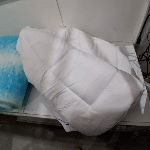 PREMIUM DUAL LAYER MEMORY FOAM MATTRESS TOPPER - 3" - TWIN SIZE image 4