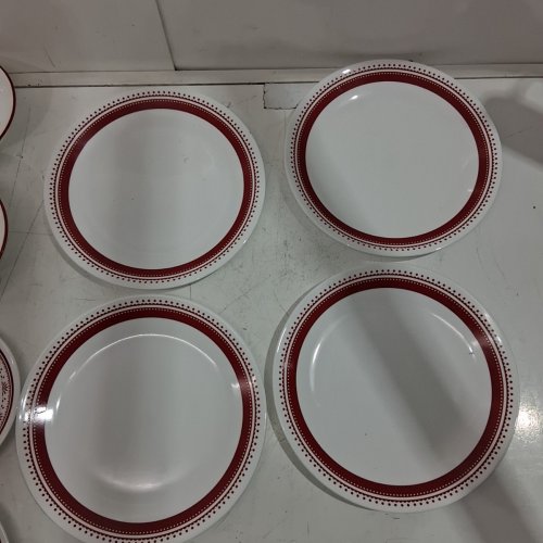 12PC CORELLE EXTRA STRENGTH DINNERWARE SET - 10.25" / 6.75" / 18 OZ - SADIE image 4