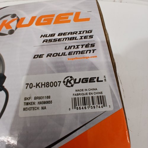 2PK KUGEL HUB BEARING ASSEMBLIES FOR SELECT MAZDA 2007-15 MODEL VEHICLES (CX-9 / 70-KH8007) image 5