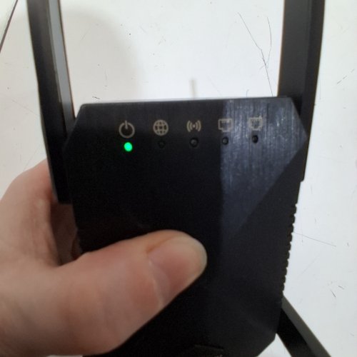 EDTISKE WIFI EXTENDER AND BOOSTER WITH DUAL BANDS - UP TO 10 000 SQFT - BOOSTS UP TO 1200MBPS - BLACK (MODEL: LCX-ZJ1200-03) image 2