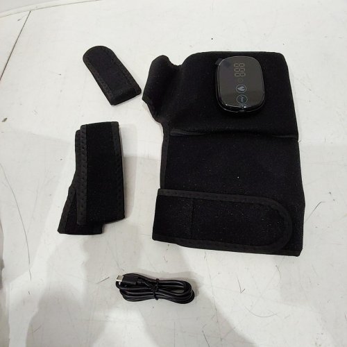 3-IN-1 HEATED VIBRATION KNEE MASSAGER - BLACK (MODEL: HLX102243) image 3