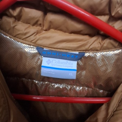 WOMENS COLUMBIA VOODOO FALLS 590 TURBODOWN II JACKETPUFFER JACKET - XL -CAMEL BROWN - (STYLE: ‎ 215769) image 3