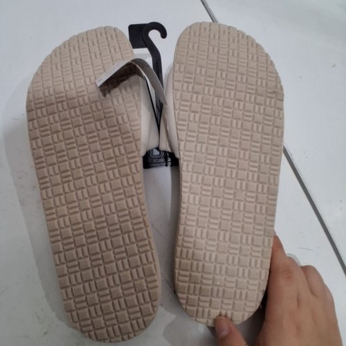 WOMEN'S SLIDE SANDALS - 10 - CREAM (STYLE: 24ZENM26) image 3