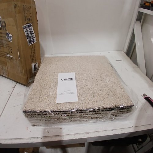 10PK VEVOR CARPET TILES - 18" - BEIGE (MODEL: SXP-HPD-02) image 3