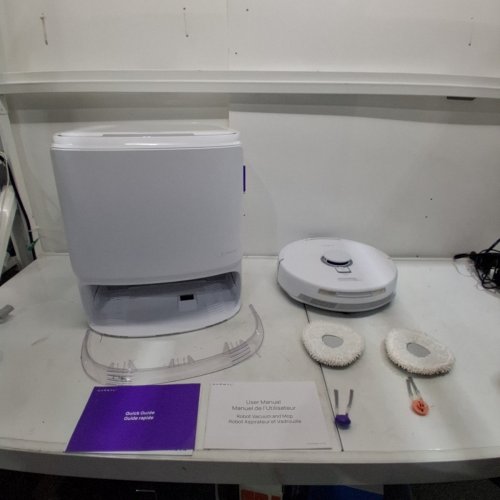 NARWAL FREO Z10 ROBOT VACUUM AND MOP COMBO - 15,000PA SUCTION, SELF-EMPTYING, MOP WASHING & DRYING - WHITE - (MODEL: YJCC019) image 21