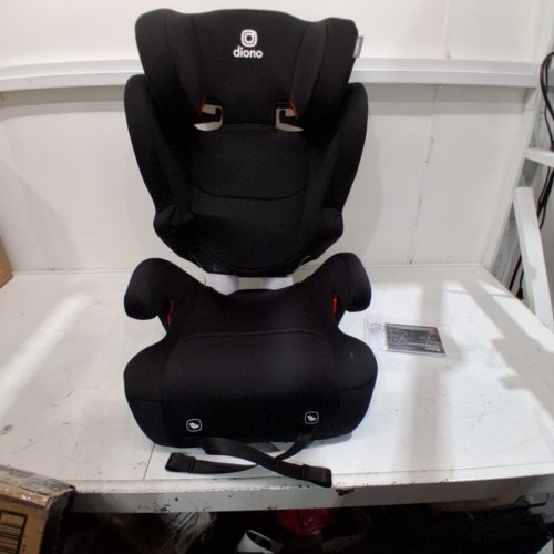 DIONO CAMBRIA 2 HIGH BACK AND BACKLESS BOOSTER SEAT - 40-120LBS - BLACK (MODEL: 31210-NA-01) image 3