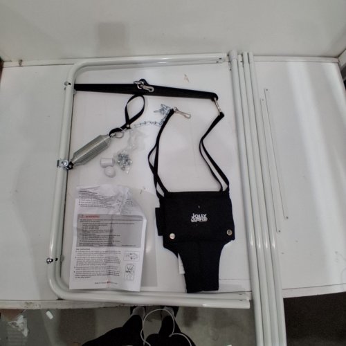 BABY JOLLY JUMPER CLASSIC THE ORIGINAL JOLLY JUMPER WITH STAND - 28LB MAX LOAD - BLACK image 2