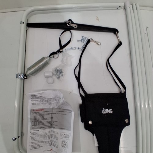 BABY JOLLY JUMPER CLASSIC THE ORIGINAL JOLLY JUMPER WITH STAND - 28LB MAX LOAD - BLACK image 3