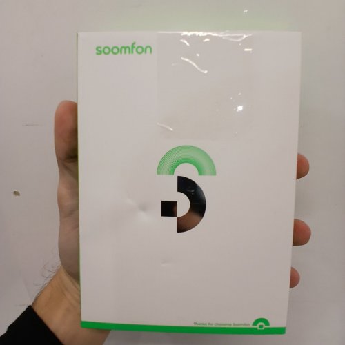 SOOMFON 2-IN-1 AIRPLANE BLUETOOTH 5.3 TRANSMITTER ADAPTER/RECEIVER WITH LCD DISPLAY FOR UP TO 2 AIRPODS OR HEADPHONES - 3.5MM JACK - BLACK (MODEL: BT34) image 4