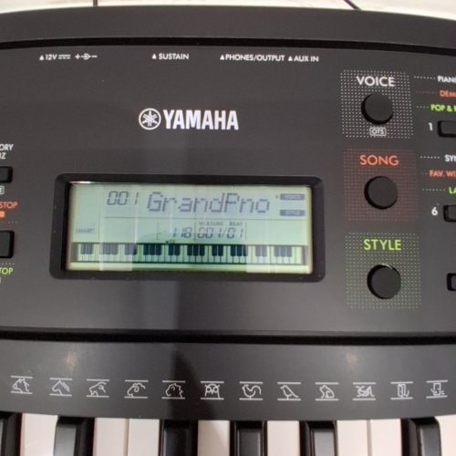 YAMAHA 61-KEY PORTABLE ELECTRIC KEYBOARD WITH LESSON FUNCTION, SMART CHORD, & RECORD FUNCTION - BLACK (MODEL: PSR-E283) image 2