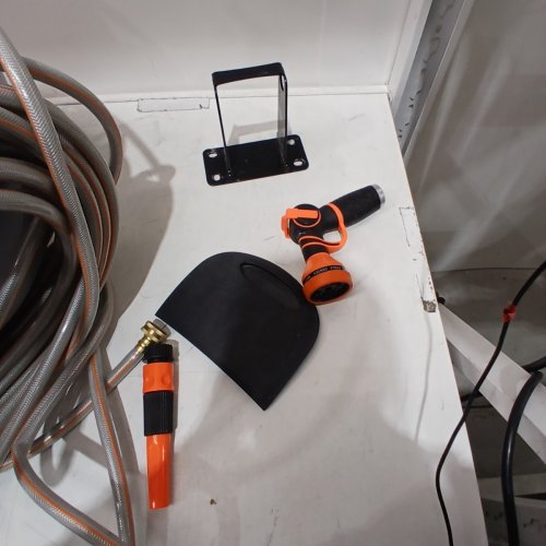 RETRACTABLE HOSE REEL - 100FT X 1/2" - GREY (MODEL: HL-XW30) image 4