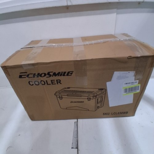 ECHOSMILE ROTOMOLDED COOLER - 40 QT - WHITE (MODEL:LCL040KB) image 8
