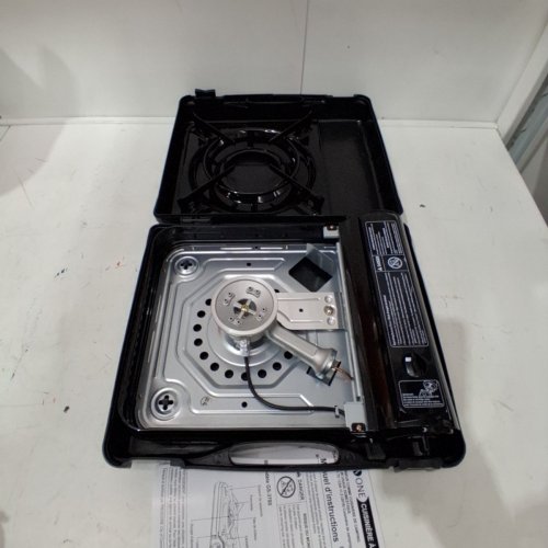 GASONE PORTABLE BUTANE GAS STOVE - 10,000 BTU - BLACK (MODEL: GS-3700 / 1449740) image 2