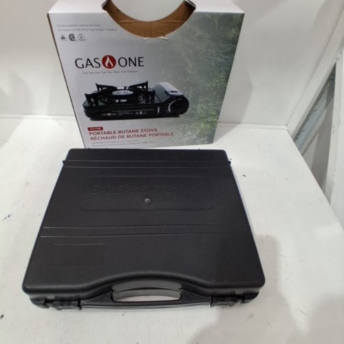 GASONE PORTABLE BUTANE GAS STOVE - 10,000 BTU - BLACK (MODEL: GS-3700 / 1449740) image 4