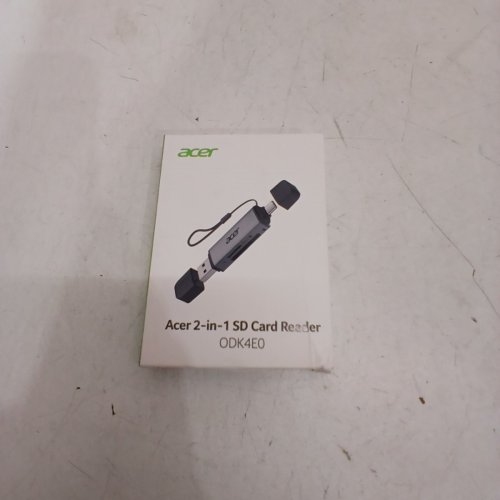ACER 2-IN-1 SD CARD READER - GREY/BLACK(MODEL:ODK4E0) image 3
