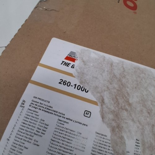 FEL-PRO ENGINE GASKET SET FOR SELECT VEHICLE MODELS (MODEL: 260-1000) image 2
