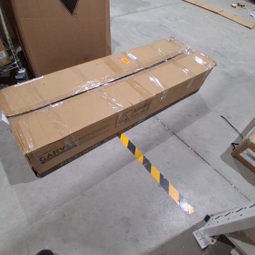 GARVEE PORTABLE WHEELCHAIR RAMP - 8FT - 600LBS CAP - BLACK/SILVER image 3