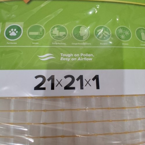 4PK 3M FILTRETE MERV 8 MPR 700 DUST, POLLEN & PET DANDER REDUCTION AIR FILTERS - 21" X 21" X 1" - WHITE image 3