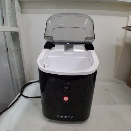 EUHOMY COUNTERTOP NUGGET ICE MAKER - 34LBS/DAY - BLACK (MODEL: IM-12S) image 2