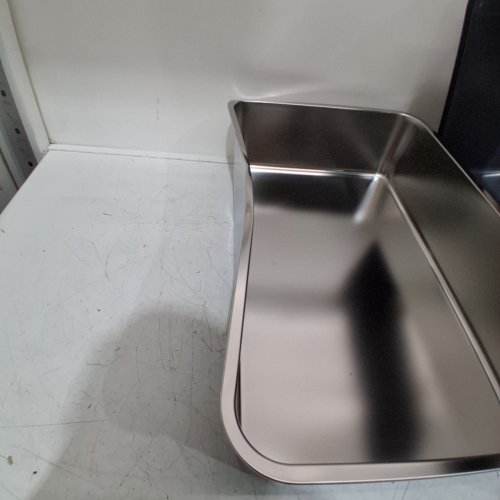 KISENG STAINLESS STEEL CAT LITTER BOX - 23" X 14" - DARK GREY image 5