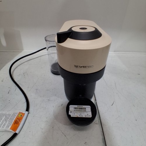 NESPRESSO VERTUO POP+ DELUXE BY DELONGHI SINGLE SERVE COFFEE & ESPRESSO MACHINE - BEIGE/BLACK (MODEL: ENV92BE) image 3