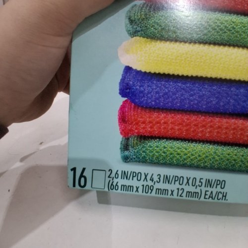 13PC SCOTCH-BRITE DOBIE SCRUBBING PADS - 2.6" X 4.3" X 0.5" EACH - MULTICOLOR (STYLE: DOBIE) image 4