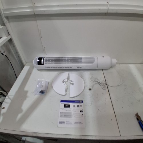 DREO OSCILLATING SMART TOWER FAN - 4 SPEEDS - 3 MODE - 28DB - 45W - WHITE (MODEL: DR-HTF017S) image 3