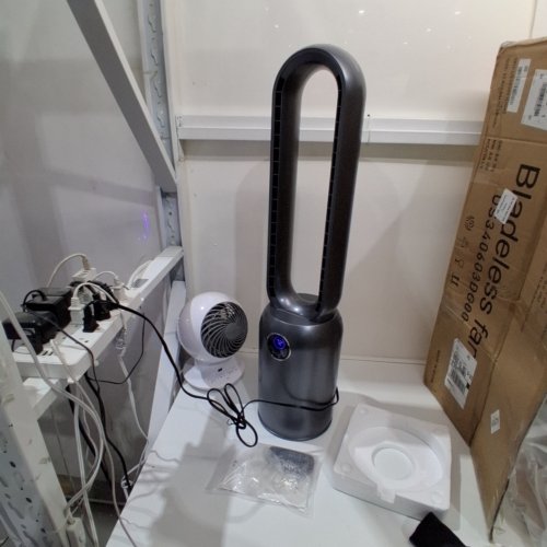 BLADELESS STAND FAN WITH REMOTE CONTROL - BLACK image 2