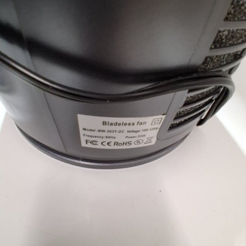 BLADELESS STAND FAN WITH REMOTE CONTROL - BLACK image 4