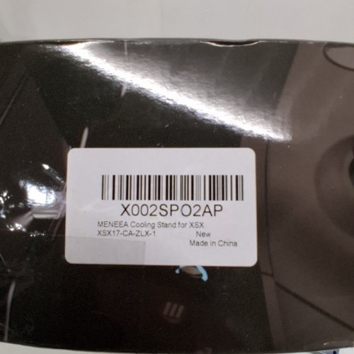 MENEEA XBOX SERIES X COOLING AND CHARGING STAND - BLACK (MODEL: PG-XBX013) image 5