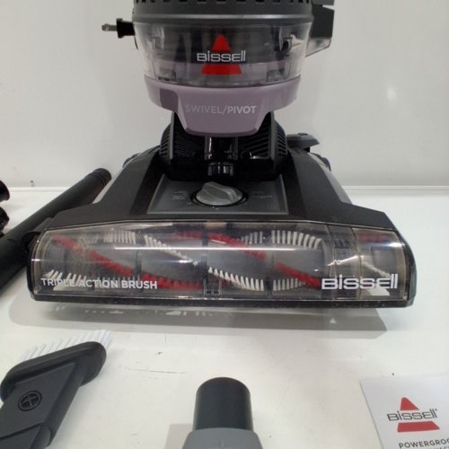 BISSELL POWERGROOM SWIVEL REWIND PET VACUUM CLEANER - BLACK/PURPLE (MODEL: 3839C) image 6