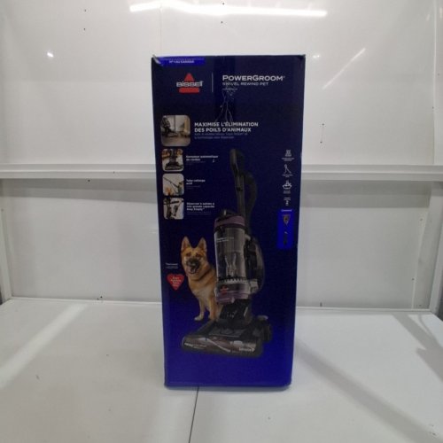 BISSELL POWERGROOM SWIVEL REWIND PET VACUUM CLEANER - BLACK/PURPLE (MODEL: 3839C) image 7