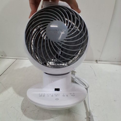 IRIS WOOZOO 5-SPEED OSCILLATING GLOBE FAN - 82FT RANGE - WHITE (MODEL: PCF-SC15T-CT/2354207) image 5