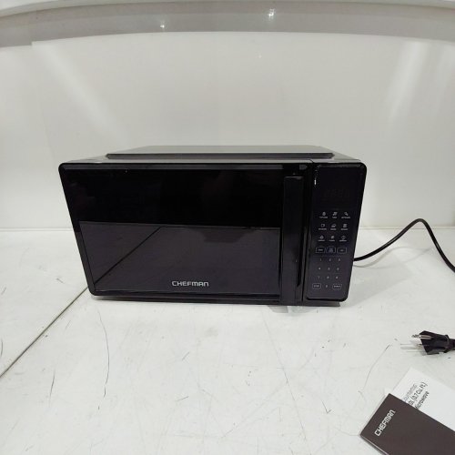 CHEFMAN COUNTERTOP MICROWAVE OVEN - 0.7 CU.FT. - BLACK (MODEL: RJ55-7-V2-CA) image 3