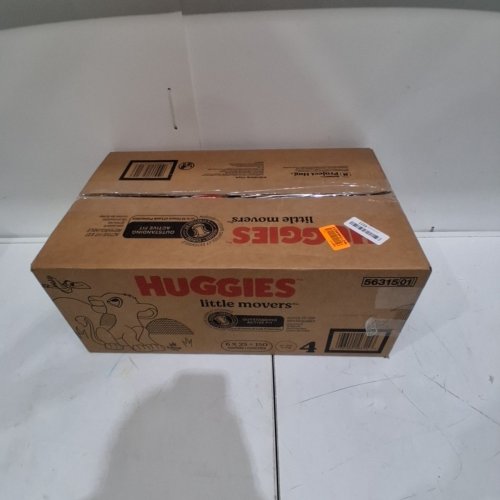 150PK HUGGIES LITTLE MOVERS DIAPERS - SIZE 4 - WHITE image 2