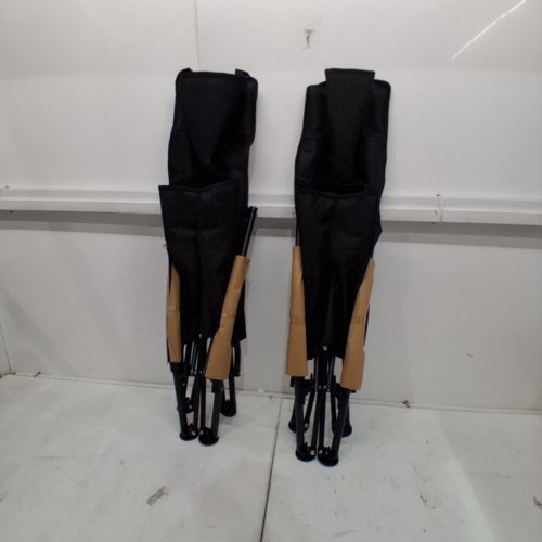 2PK SONGMICS PORTABLE BEACH CHAIR WITH CARRY CASE*** CHAIRS ONLY*** - BLACK (MODEL: GCB067B01) image 3