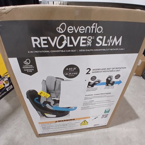 EVENFLO REVOLVE360 EXTEND ROTATING CAR SEAT - QUARTZ (MODEL:CS360212545C) image 4