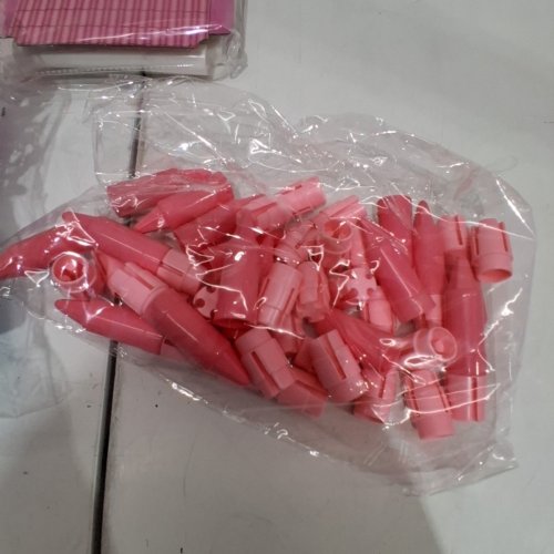 JUNWELL BUILDING BLOCK PALAYSET DOLL HOUSE WITH ACCESSORIIES - PINK/WHITE (MODEL: 462-05) image 6