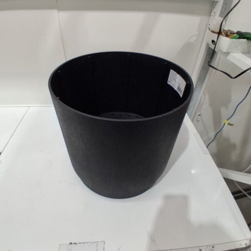 TIERRAVERDE RECYCLED SELF WATERING ALTO PLANTER BOX - 15" - BLACK image 2